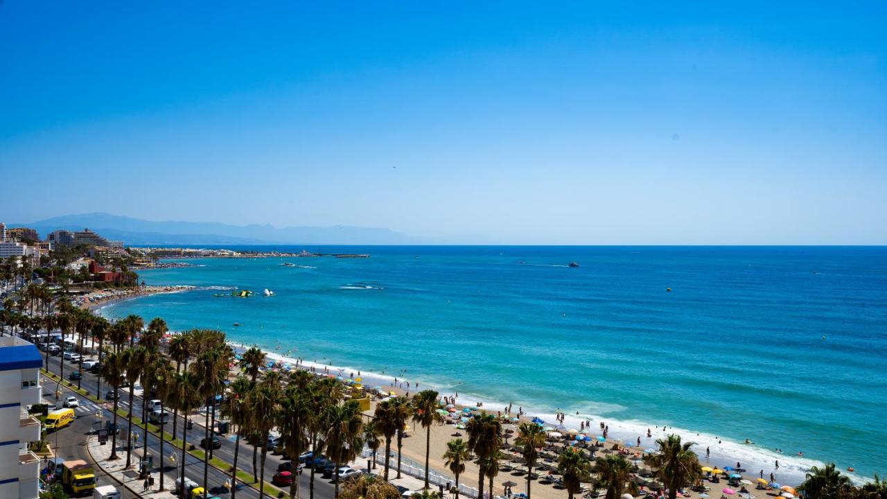 Aloha Apartamentos. Primera línea de playa. Vista al mar. Benalmádena Exterior foto